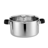 Hausroland 8pcs Hight Quality Triply Stainless Steel 304 Cookware Set Induction Casserole with Saucepan