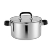 Hausroland 8pcs Hight Quality Triply Stainless Steel 304 Cookware Set Induction Casserole with Saucepan