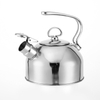 Goldensea Hot Sale Design Factory Price Stainles Steel 430 Material Whistling Kettle 2L Capacity Stove Top Teapot.