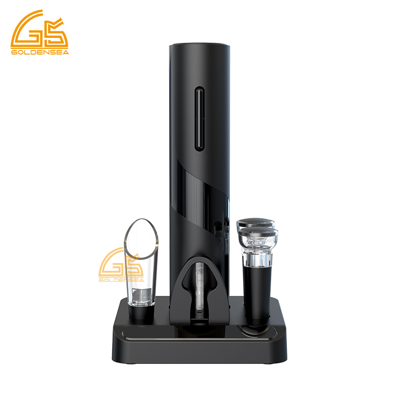 Goldensea Hot-selling Battery-operated Automatic Electric Wine Opener Set