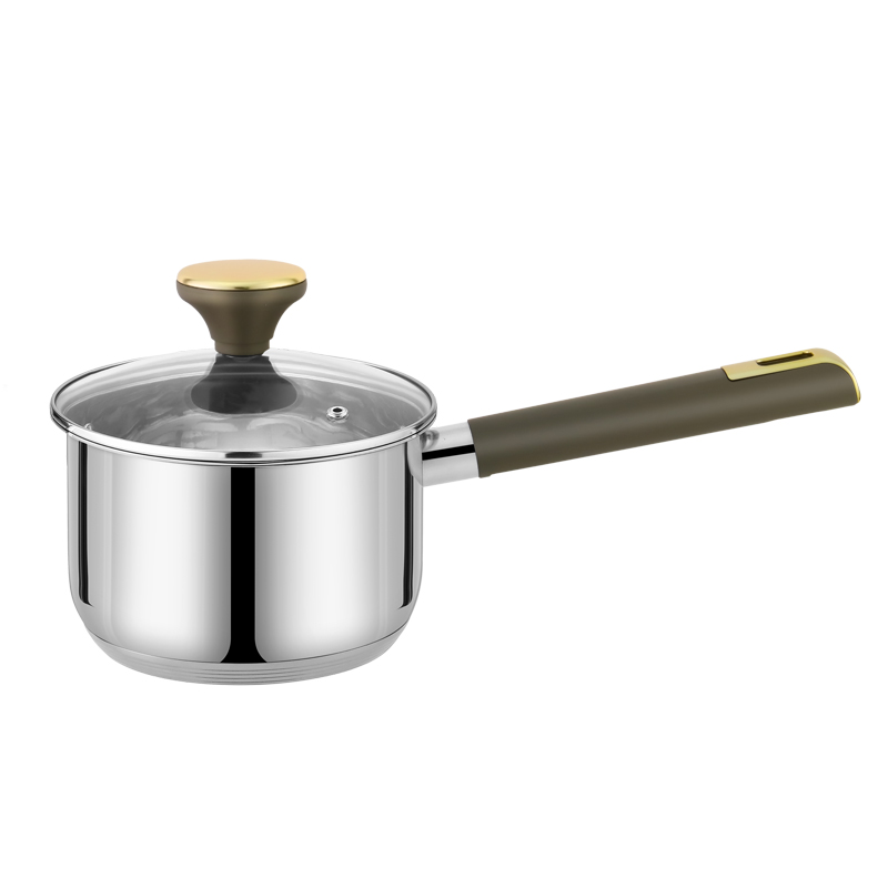 Casseroles Accessories Kitchen Tools Cooking Stock Hot Pots Pans Set All Cald Insulated Glass Stainless Steel Cookware Set
