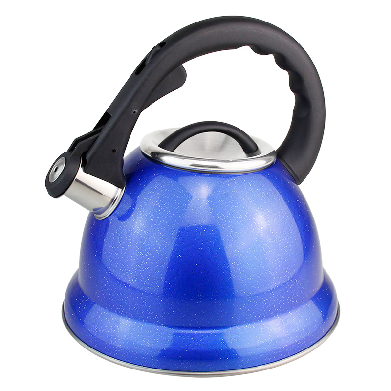 Manufacturer Simple Household Large Double Hot Tea Pot Gas Stainless Steel Stove Top Whistling Water Kettle With Whistle