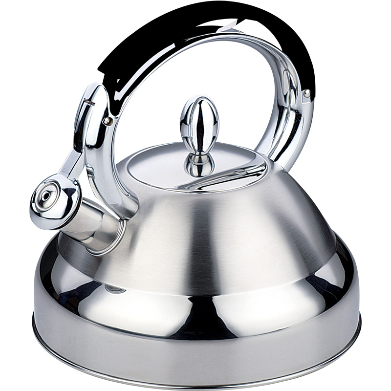 Hausroland Unique Shape Cheapest Colorful Teapot Triangle Steel Whistle Kettle Tea