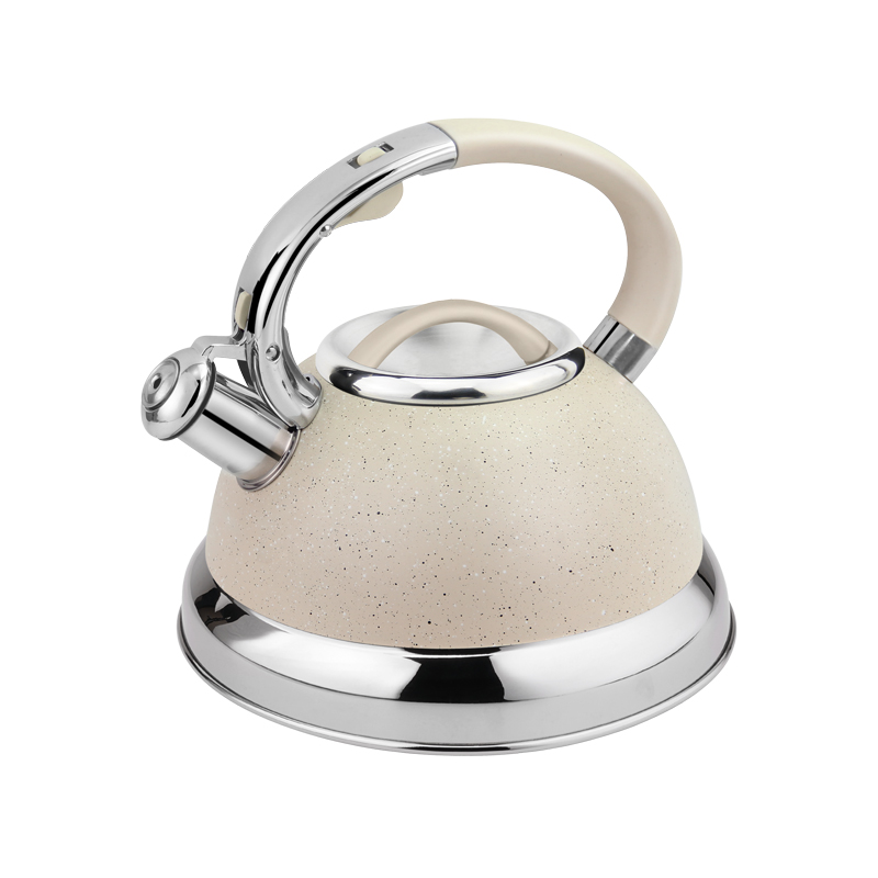 Goldensea Stainless Steel Whistling Water Tea Kettle Stovetop Teapot for Kitchen