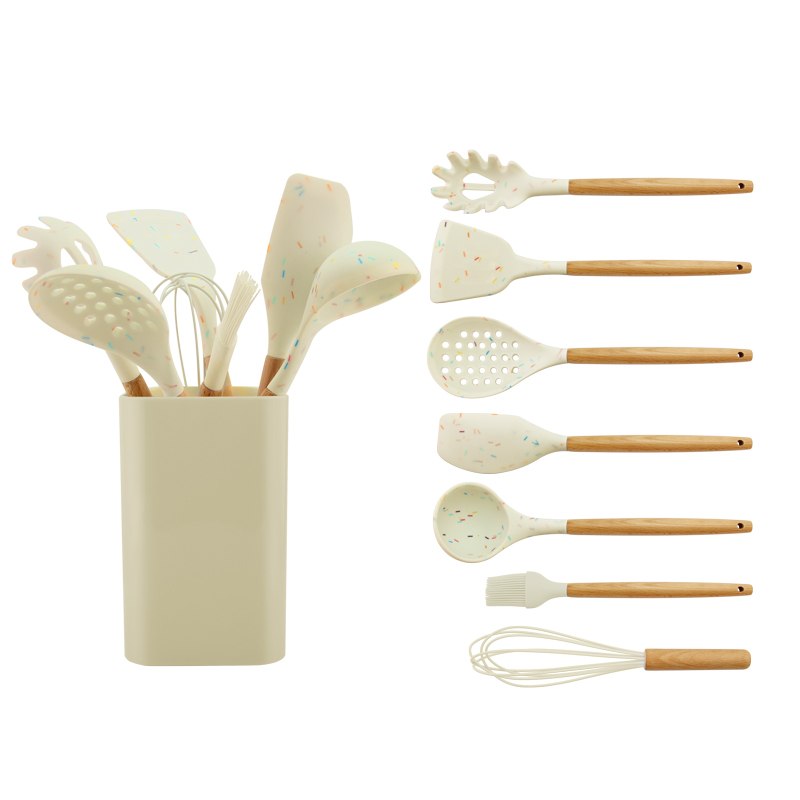 Goldensea 8 Pcs Nylon Kitchen Utensils Household Kitchen Tools