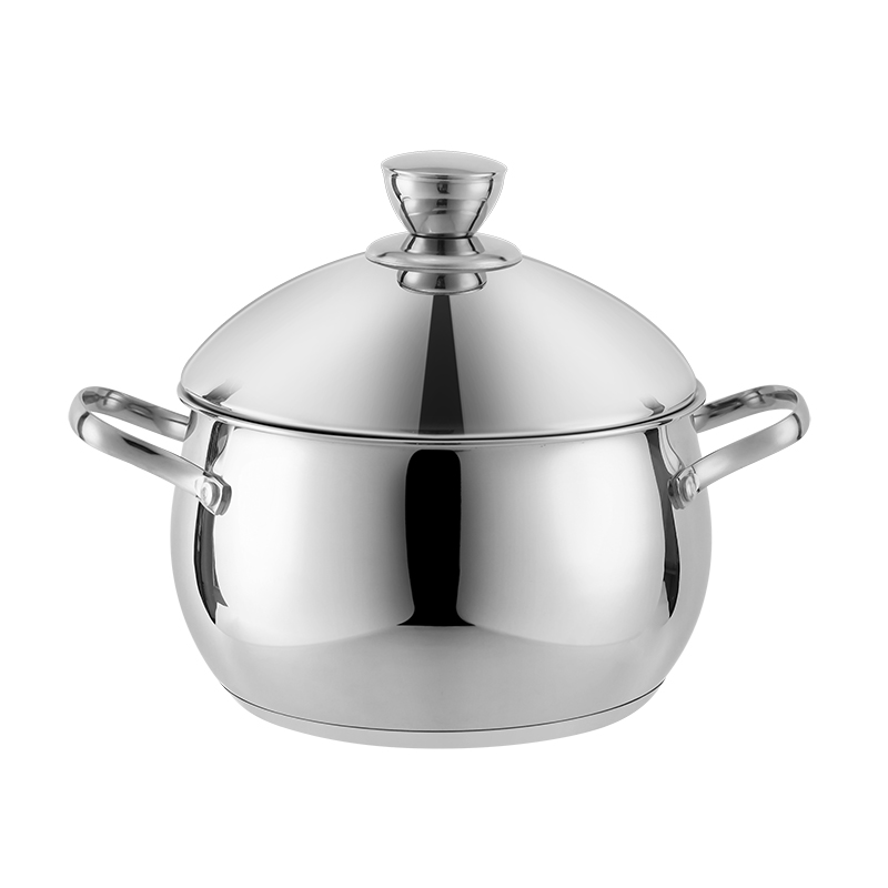 Goldensea Hot Sale 8 Pcs Casserole Stainless Steel Cookware Set 