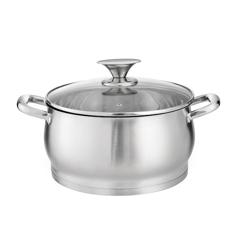 Goldensea Wholesale 6PCS Stainless Steel Casserole Set manufacturer Kitchen Cookware Induction Cooking Pot.