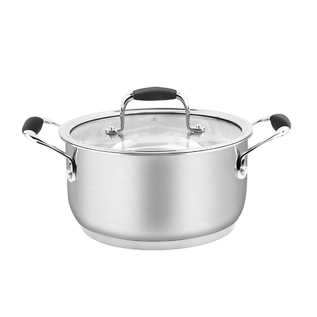 Goldensea Stainless Steel Cookware Set Cooking Pot Set With Handle