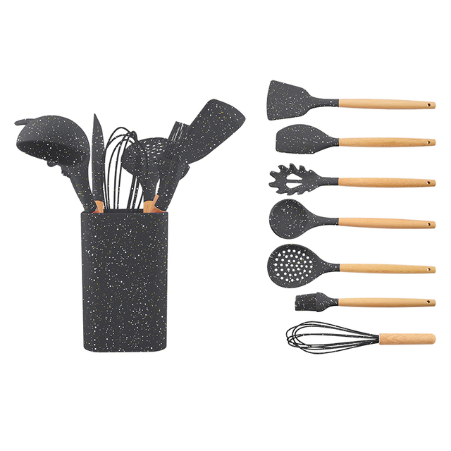 Goldensea 8 Pcs Nylon Kitchen Utensils Household Kitchen Tools