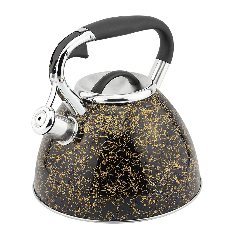 Hausroland Whistle Tea 3.0L Teapot Customized Color Stainless Steel Hot Large Water Kettle for All Stovetop