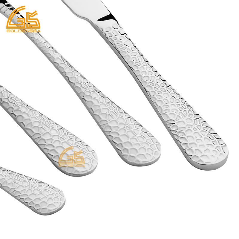 Restaurant Cutlery Set 24 28 30 Pcs 316 304 201 Stainless Steel Silverware Flatware Set