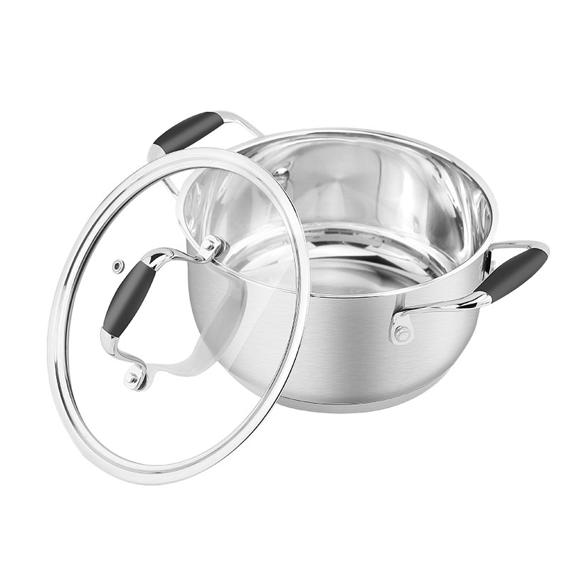 Goldensea Stainless Steel Cookware Set Cooking Pot Set With Handle