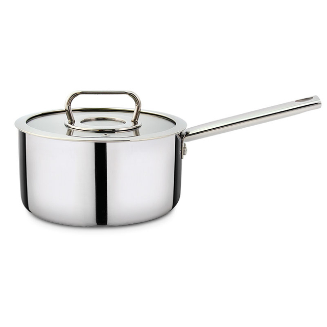 Goldensea Wholesaler High Quality Triply Stainless Steel Casserole Pot Manufacturer Induction Saucepan