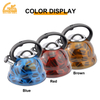 Goldensea Stainless Steel Whistling Kettle Color Coating Stove Top Tea Pot.