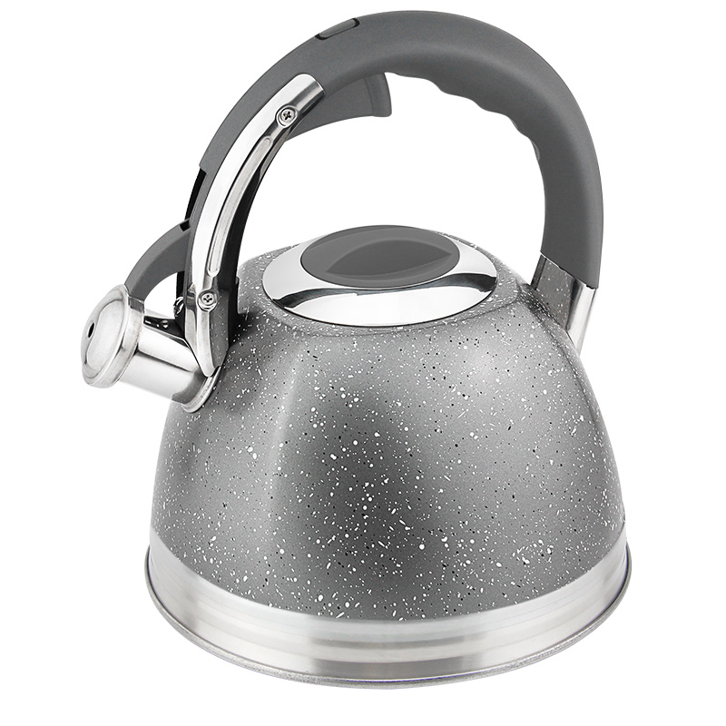 Fast Water Boil Small Portable Teapot Kettle Stove Top Kettle Stainless Steel Whistling Kettle With Nylon Handle
