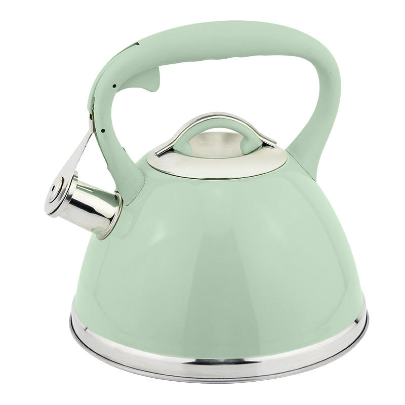 Hot Sale Stainless Steel Whistling Kettle Gas Metal Tea Pot Kitchen Induction Water Kettles