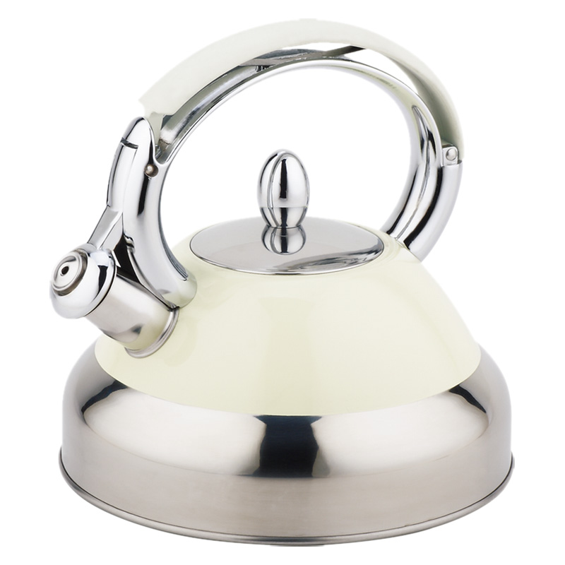 Hausroland Unique Shape Cheapest Colorful Teapot Triangle Steel Whistle Kettle Tea