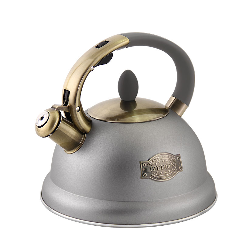 Goldensea Stainless Steel Whistling Water Tea Kettle Stovetop Teapot for Kitchen