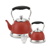 Goldensea Capacity 3.0L and 0.75L Stainless Steel Water Tea Kettle Induction Stove Top Tea Pot