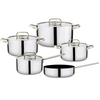 Goldensea Hight Level Triply Stainless Steel 304 Food Grade Cookware Set Manufacturer Casserole Pot Factory Price With Frypan