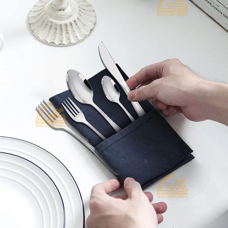 Conjunto De Talher De Prata Cutlery Sets Luxury High Quality Stainless Steel Tableware Set