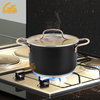 Goldensea ODM/ODM Factory Price 6pcs Stainless Steel Casserole Set Factory Cooking Pot Producer with Color Coating