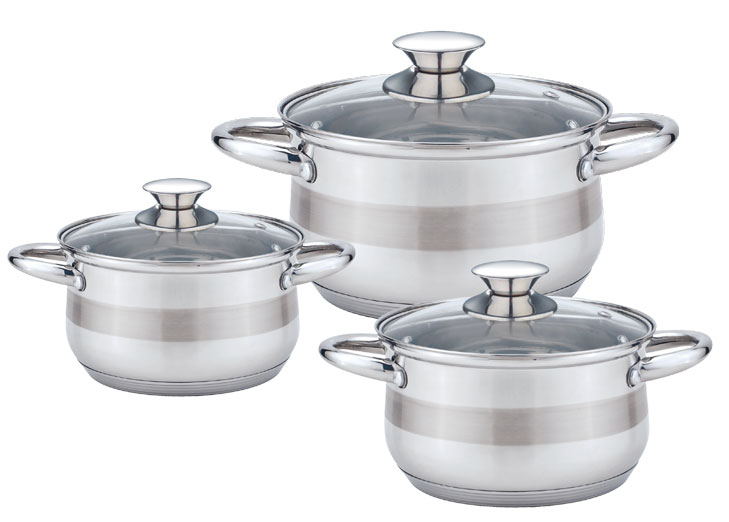 Ustensiles De Cuisine Ensemble D'ustensiles Cuisin Stainless Kitchen Hot Stainless Steel Cookware Pot Sets