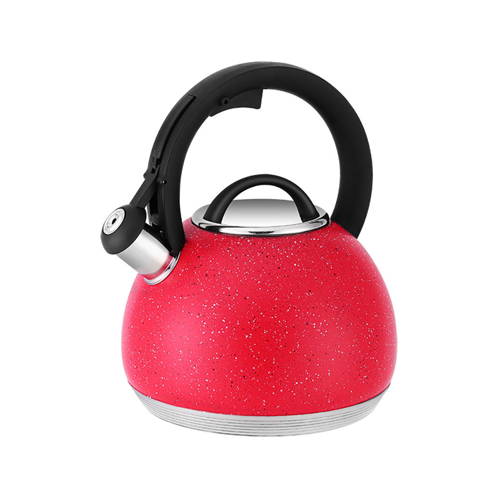Customs Wholesales Tea Pots 3.0L Stainless Steel Whistling Kettle Hot Water Teapots for Restaurant Hotel Kitchen Stovetop