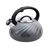 Goldensea Diamond Shape Stainless Steel Whistling Water Tea Kettle Stove Top Teapot