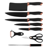 Goldensea 9pcs Stainless Steel Kitchen Knife Set