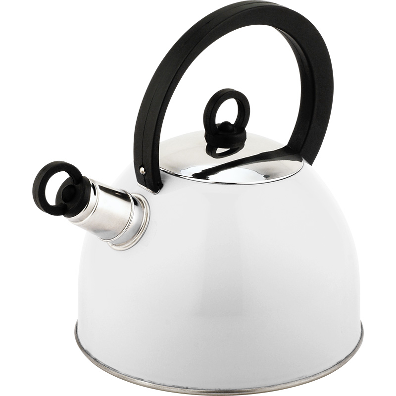 Goldensea Food Grade Stainless Steel Whistling Tea Kettle Induction Gas Stove Top Teapot With Loud Whistle and Anti-Heat Handel