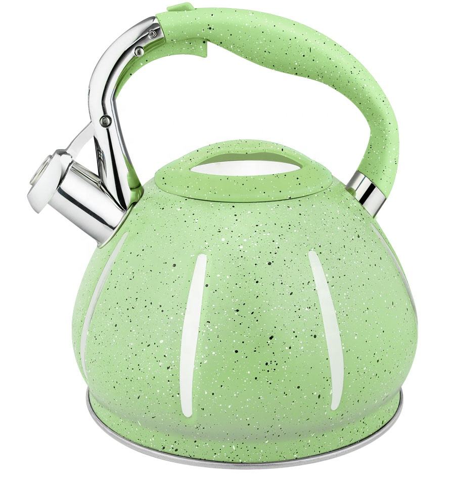 Heat Retention Stainless Steel Whistling Tea Kettle for gas